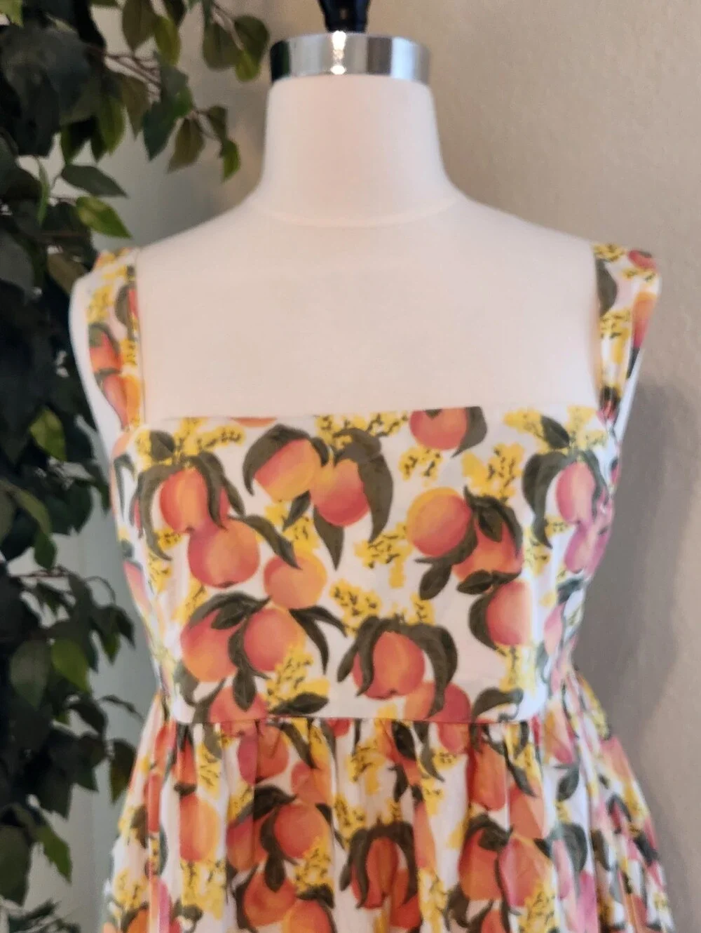 J. Crew Square Neck Midi Dress in Cotton Poplin - NWT